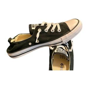 Black Converse Shoreline slip on.